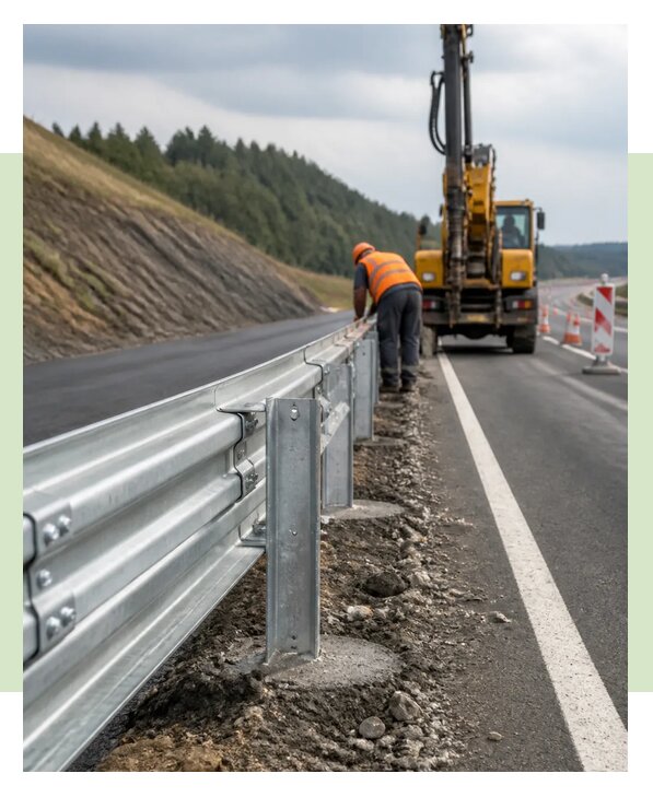 Дорожные ограждения под ключ с установкой в Чистополе
